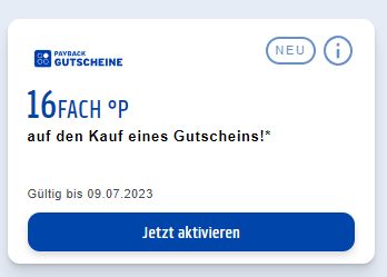 Payback: 16-fach Punkte Auf Wunschgutschein – Discountfan.de