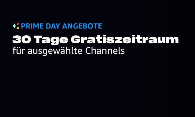 Prime Day: Videochannels 30 Tage lang gratis nutzen