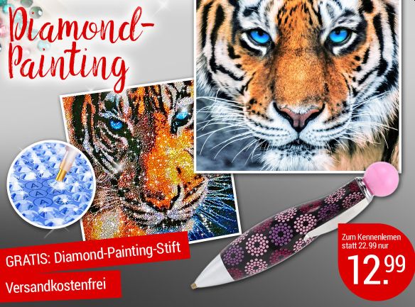 Weltbild: "Diamond Painting"-Starterkit für 12,99 Euro frei Haus