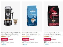 Amazon: „Italienische Wochen mit Lavazza & De’Longhi“