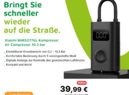 Völkner: Mobiler Kompressor für 39,99 Euro frei Haus