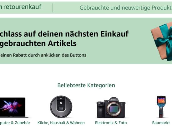 Amazon: 30 Prozent Rabatt Beim Retourenkauf – Discountfan.de