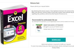 Gratis: eBook „Excel All in One for Dummies“ zum Nulltarif