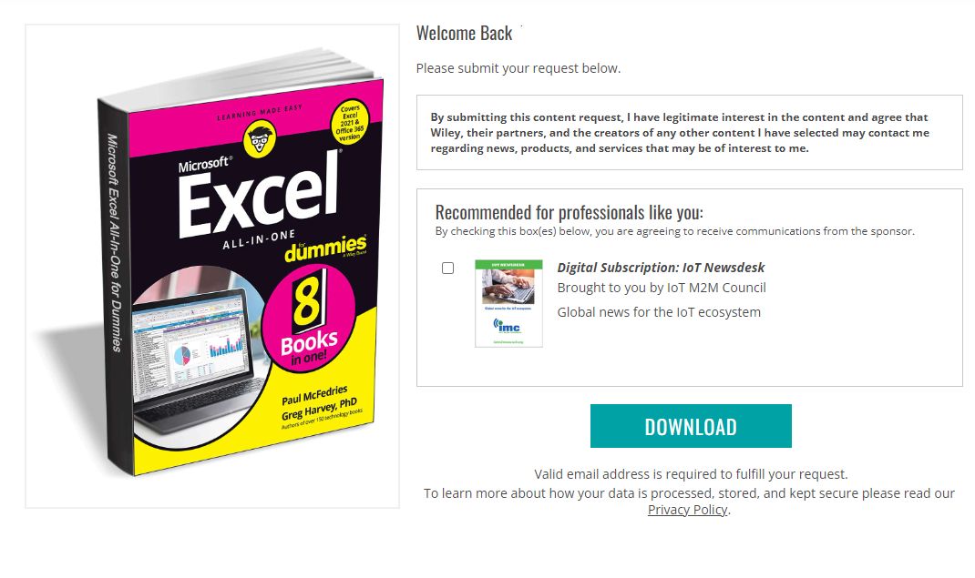 Gratis: eBook "Excel All in One for Dummies" zum Nulltarif