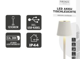 Seaside64: LED-Tischlampe für 29,95 statt 69,95 Euro