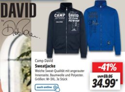 Lidl: Camp David für kurze Zeit mit Rabatt