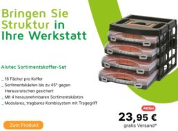 Völkner: Sortimentskoffer-Set für 23,95 Euro frei Haus