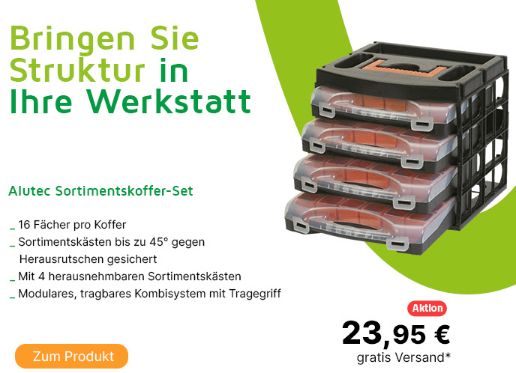 Völkner: Sortimentskoffer-Set für 23,95 Euro frei Haus