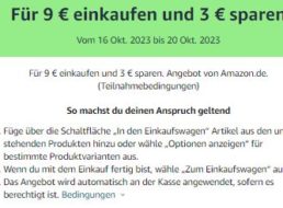 Sensodyne: 3 Euro Rabatt ab 9 Euro Warenwert via Amazon