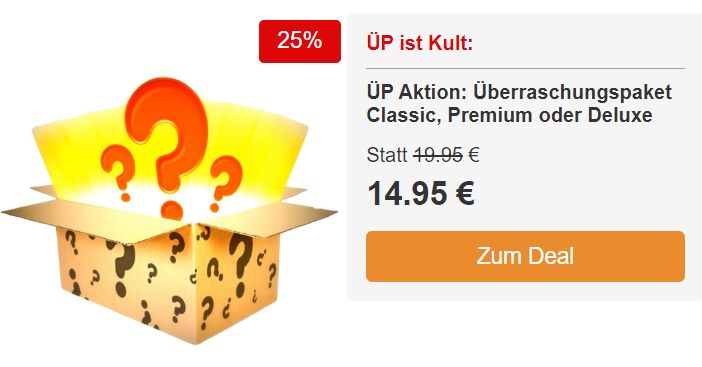 Dealclub: Überraschungspakete ab 14,95 Euro