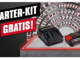 Gratis: Einhell-Ladestation zur Aktionsware geschenkt