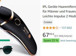 Amazon: Haarentfernungsgerät für 25,15 statt 67,99 Euro