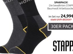 Outlet46: 30er-Pack Arbeitssocken für 24,99 Euro