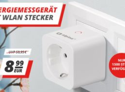 Druckerzubehoer.de: WLAN-Steckdose mit Verbrauchsmessung für 8,99 Euro