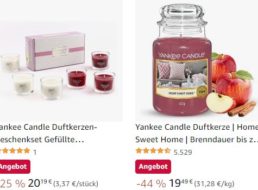 Yankee Candle: Duftkerzen-Geschenkset für 20,19 Euro