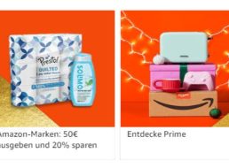 Black Friday: Amazon-Vorratspackungen mit 20 Prozent Rabatt