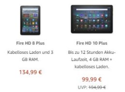 Amazon: Fire HD 10 Plus mit Kindle Unlimited für 99,99 Euro