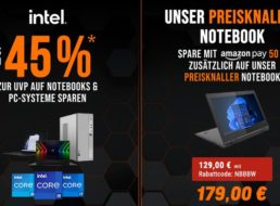 NBB: Touchscreen-Notebook „GeoFlex 140“ für 129 Euro