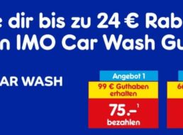 Netto: Guthaben für „Car Wash“ mit 24 Prozent Rabatt