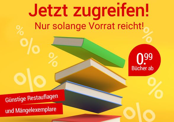 Weltbild: Bücher ab 99 Cent frei Haus