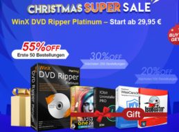 Software: DVD Ripper Platinum & 4 Gratis-Lizenzen ab 35,64 Euro