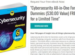Gratis: eBook „Cybersecurity for dummies“ zum Download
