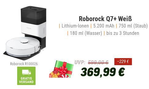 NBB: Roborock Q7+ für 369,99 Euro frei Haus