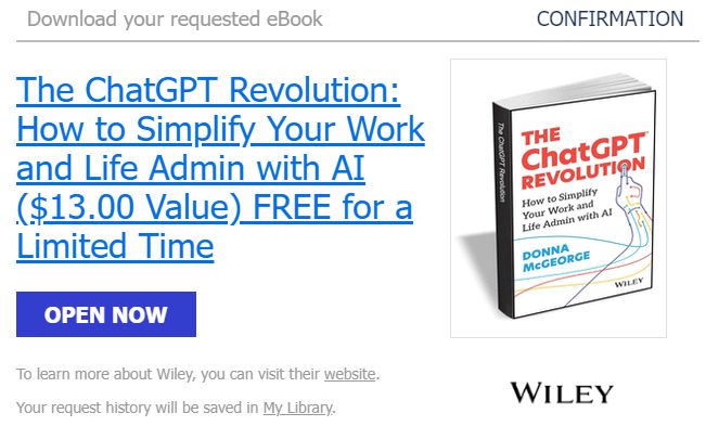 Gratis: eBook "The ChatGPT Revolution" zum Download