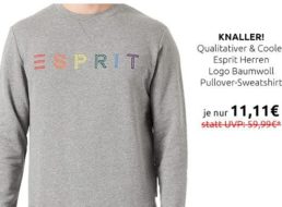 Esprit: Sale bei Outlet46 mit Pullis für 11,11 Euro