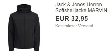 Jack&Jones: Kapuzenjacke für 26,36 Euro frei Haus