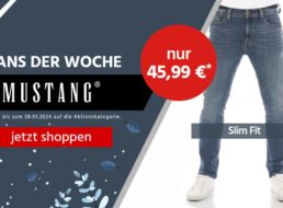 Jeans Direct: Mustang-Jeans für 45,99 Euro frei Haus