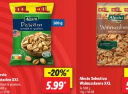 Lidl: XXL-Woche mit Nüssen und Pistazien