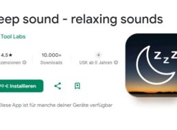 Gratis: App „“Sleep sound“ für 0 statt 9,99 Euro