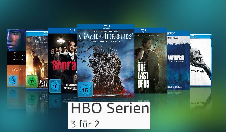 Amazon: 3 HBO-Titel zum Preis von zweien