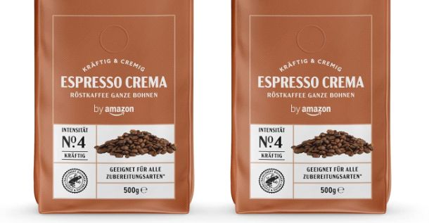 Amazon: Kilo Kaffeebohnen mit Rainforest-Zertifizierung für 6,79 Euro