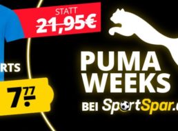 Puma: Sale bei Sportspar mit Mode ab 7,77 Euro