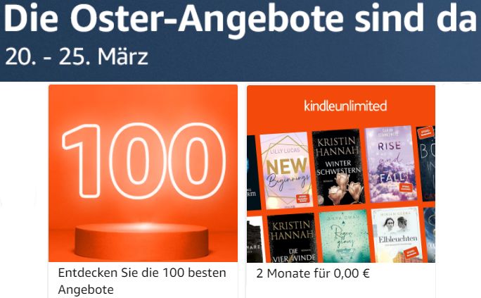 Amazon: Oster-Angebote mit zahlreichen Schnäppchen