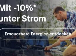 Ebay: Erneuerbare Energien mit zehn Prozent Gutschein-Rabatt