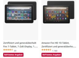 Amazon: Fire 7 generalüberholt für 49,99 Euro frei Haus