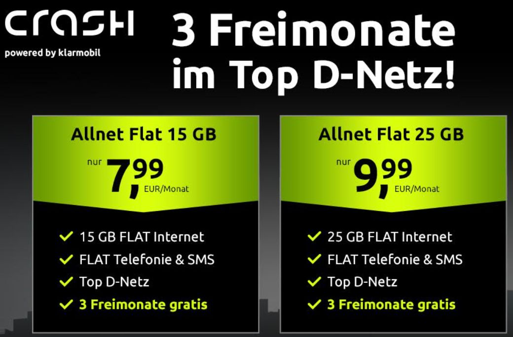 Gratis: Drei Freimonate für Allnet-Vertrag im Vodafone-Netz