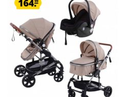 Muwo 3in1: Kombi-Kinderwagen mit Auto-Babyschale für 164,99 Euro