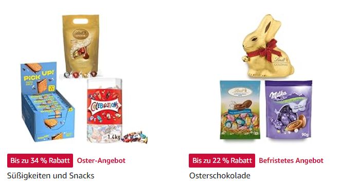 Amazon: Starbucks-Kaffee und Lindt-Schokolade mit Rabatt