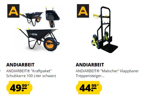 Sportspar: Sackkarre mit Treppenfunktion für 44,99 Euro