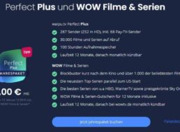 Knaller: 12 Monate „Waipu.tv Perfect Plus“ mit „WOW Filme und Serien“ für je 5 Euro