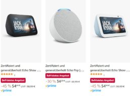 Amazon: Zertifizierte und generalüberholte Echo-Geräte ab 34,29 Euro