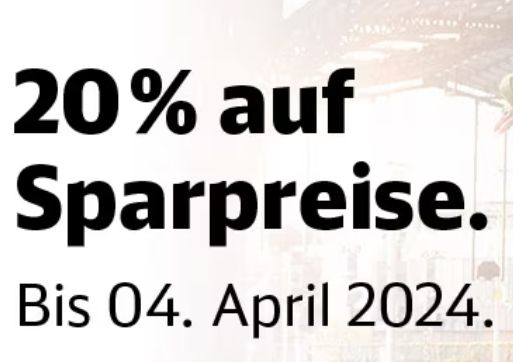 Bahn: 20 Prozent Extra-Rabatt auf Sparpreis-Tickets bis Donnerstag