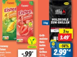 Lidl Plus: Grillkohle für 2,99 Euro