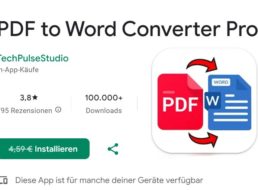 Gratis: App „PDF to Word Converter Pro“ für 0 statt 4,59 Euro
