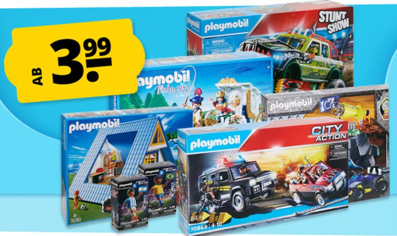 Playmobil: Sale bei Sportspar mit Aktionsware ab 3,99 Euro