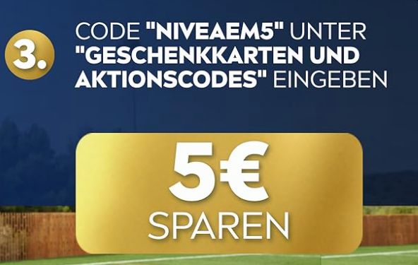 Nivea: Rabatt von 5 Euro ab 15 Euro Warenwert